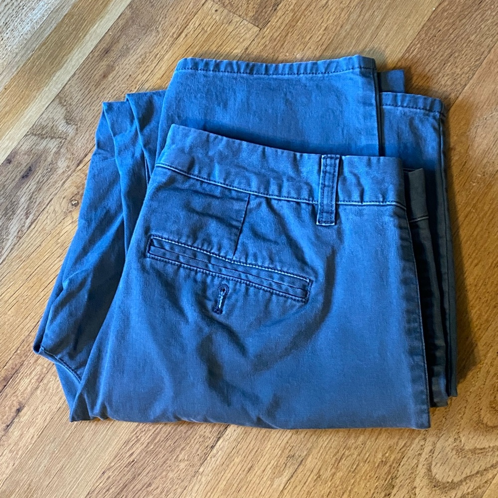 Men’s Bonobos stretch khakis, blue, 30x32, slim fit